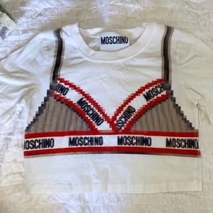Moschino crop top